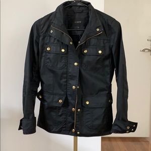 Jcrew downtown field jacket in black